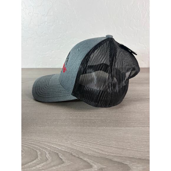 Scheels Chandler Arizona Men's Gray Black Snapback Trucker Hat- NWT - Picture 2 of 4